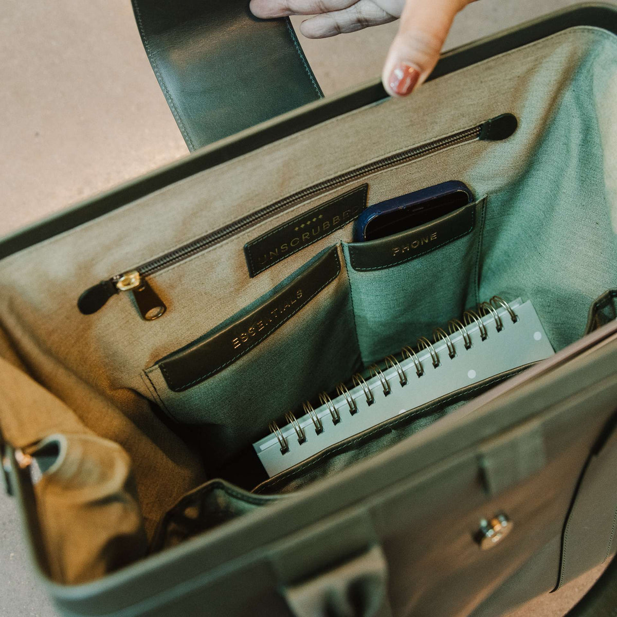 Unscrubbed Classic Bag