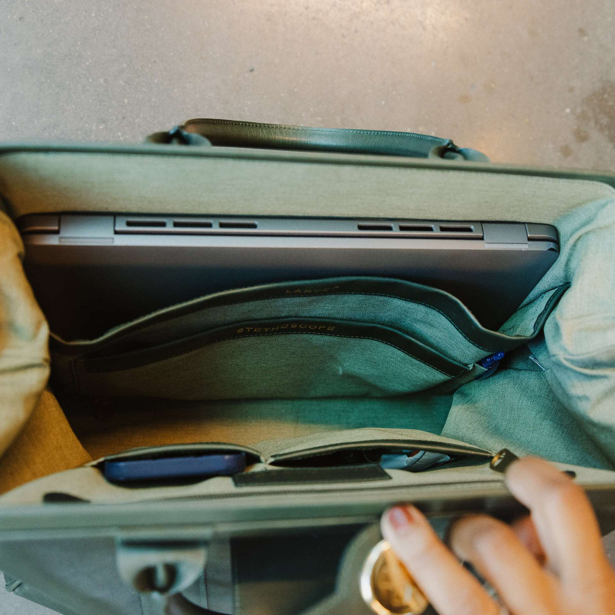 Unscrubbed Classic Bag