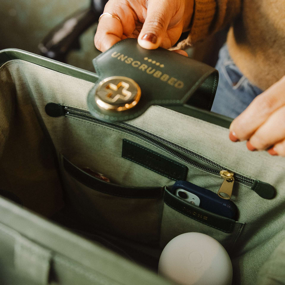 Unscrubbed Classic Bag